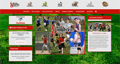 Desktop Screenshot of lakotasports.org